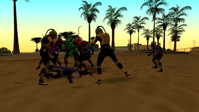 Ultimate Mortal Kombat 3 Cyber Ninjas Pack