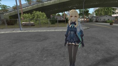 Main Character (Night Hunt in Snow) - Genshin Impact