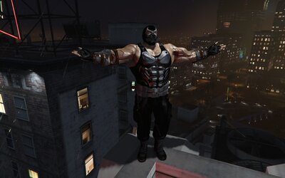 KNIGHTFALL - Batman/Bane 2 Pack  DELUXE [ Addon Ped ]