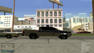 Vietnamese Ward Police Pickup Truck
