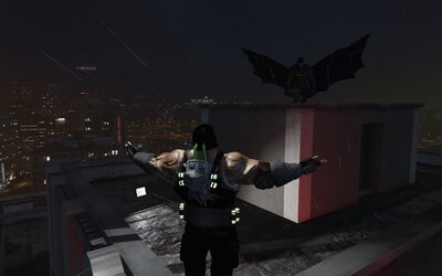 KNIGHTFALL - Batman/Bane 2 Pack  DELUXE [ Addon Ped ]