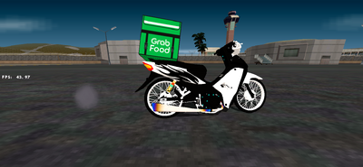 Wave 110 Tem Lửa Trắng Đen Thùng Grab For Mobile