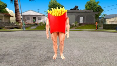 FriesBox Skin For GTA SA