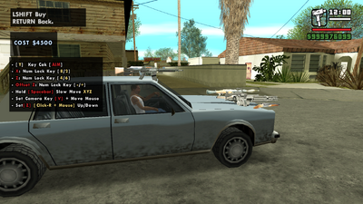 CAR MODIFICATION WEAPON