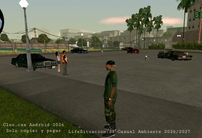 LifeSituacion: Turistas Casual En Plaza San Fierro 2026 Cleo csa y cs