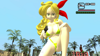 Bikini Bad Launch ランチ Ranchi Lunch Dragon Ball skin
