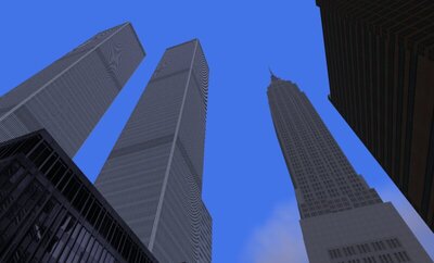 World Trade Center + Empire State + Lady Liberty
