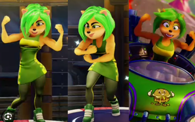 Ami from Crash Bandicoot