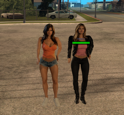 PACK Need For Speed Underground 2 Girls/Rachel Teller (Brooke Burke) and Nikki Morris (Kelly Brook)