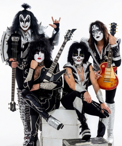 PACK Band KISS Gene Simmons, Paul Stanley, Peter Criss and Ace Frehley from Tony Hawk's Underground