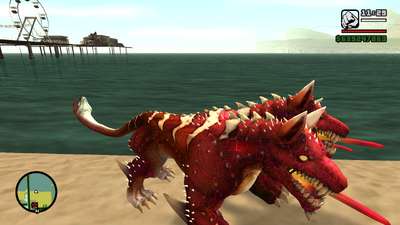 Crimson Keeper Cerberus (SMITE)