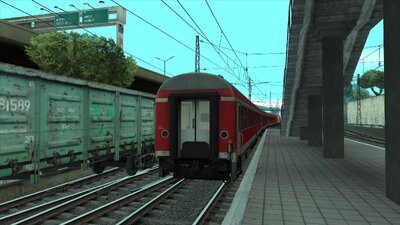 DB BR101 and DB Bimz 546