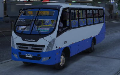 BepoBus Nàscere LO-916 Transporte Metropolitano de Valparaíso (TMV) (ADD-ON / REPLACE)